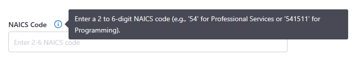ZUI formfield with tooltip hovered
